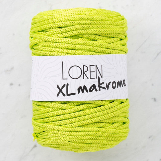 Loren XL Makrome Fıstık Yeşil El Örgü İpi - R042 - 33707 - UcuzaGeliyor