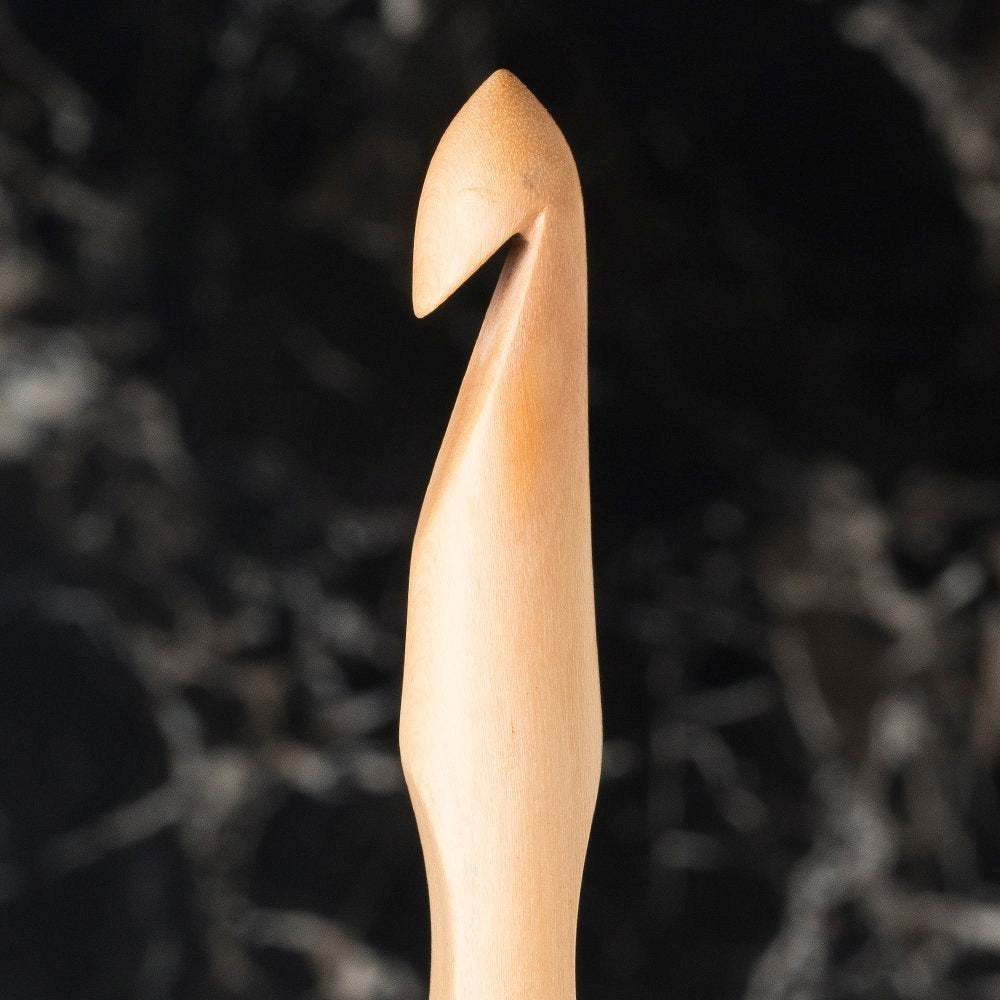 La Mia Whitewood 12 mm 15.5 cm Ahşap Yün Tığ - UcuzaGeliyor