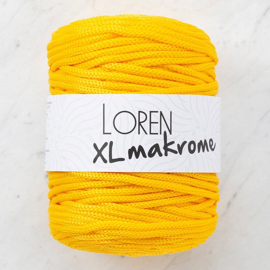 Loren XL Makrome Sarı El Örgü İpi - R002 - 33703 - UcuzaGeliyor